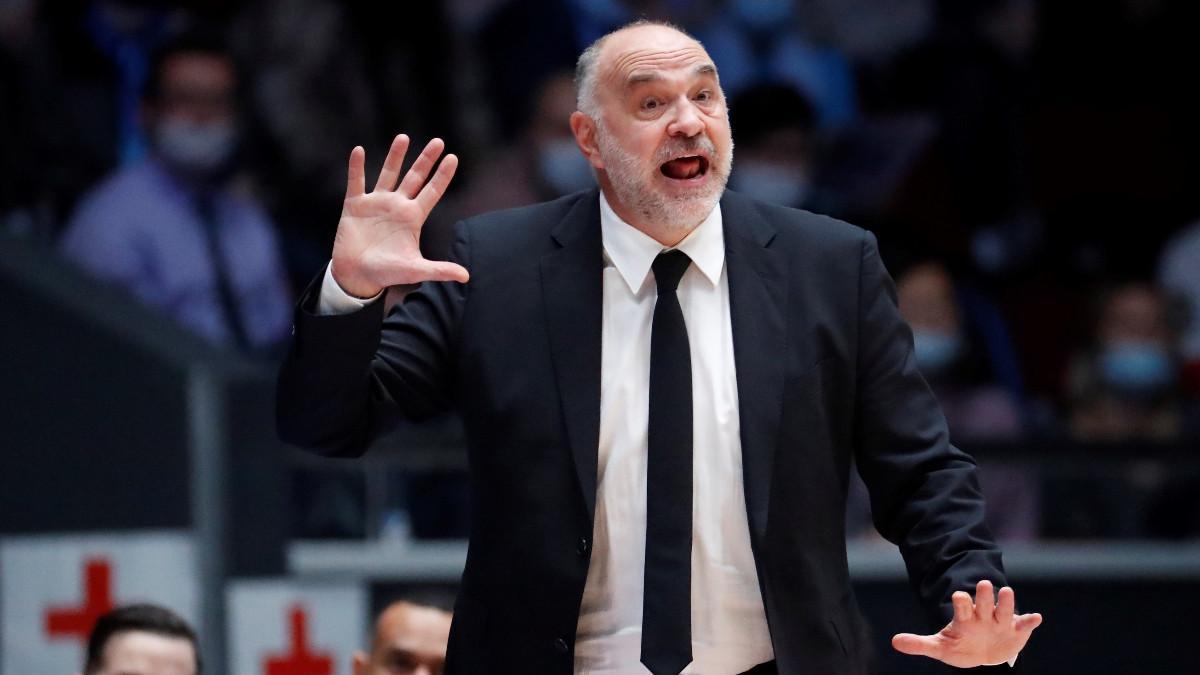 Pablo Laso, técnico del Real Madrid