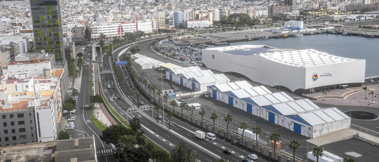 Las Palmas de Gran Canaria : El cierre de Eduardo Benot por la metroguaga  aumentará el tráfico en la GC-1