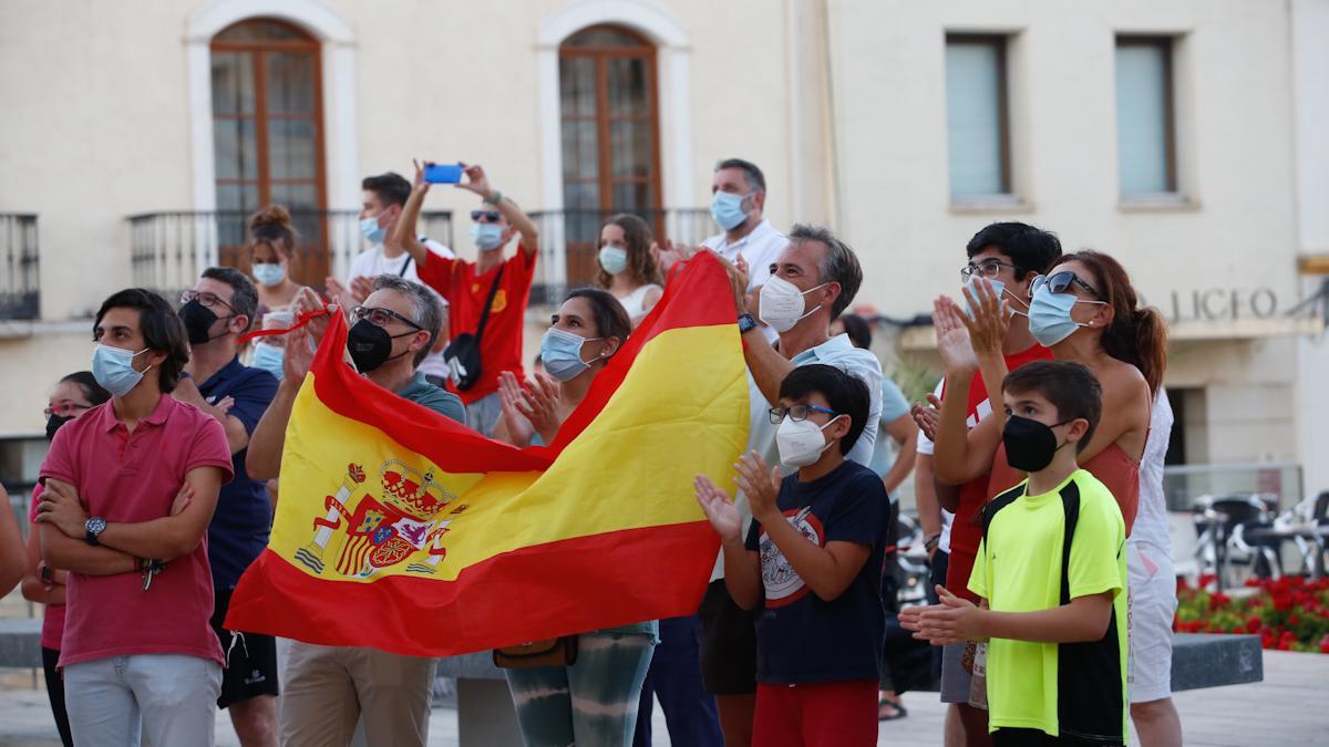 Recibimiento de Fátima Gálvez en Baena