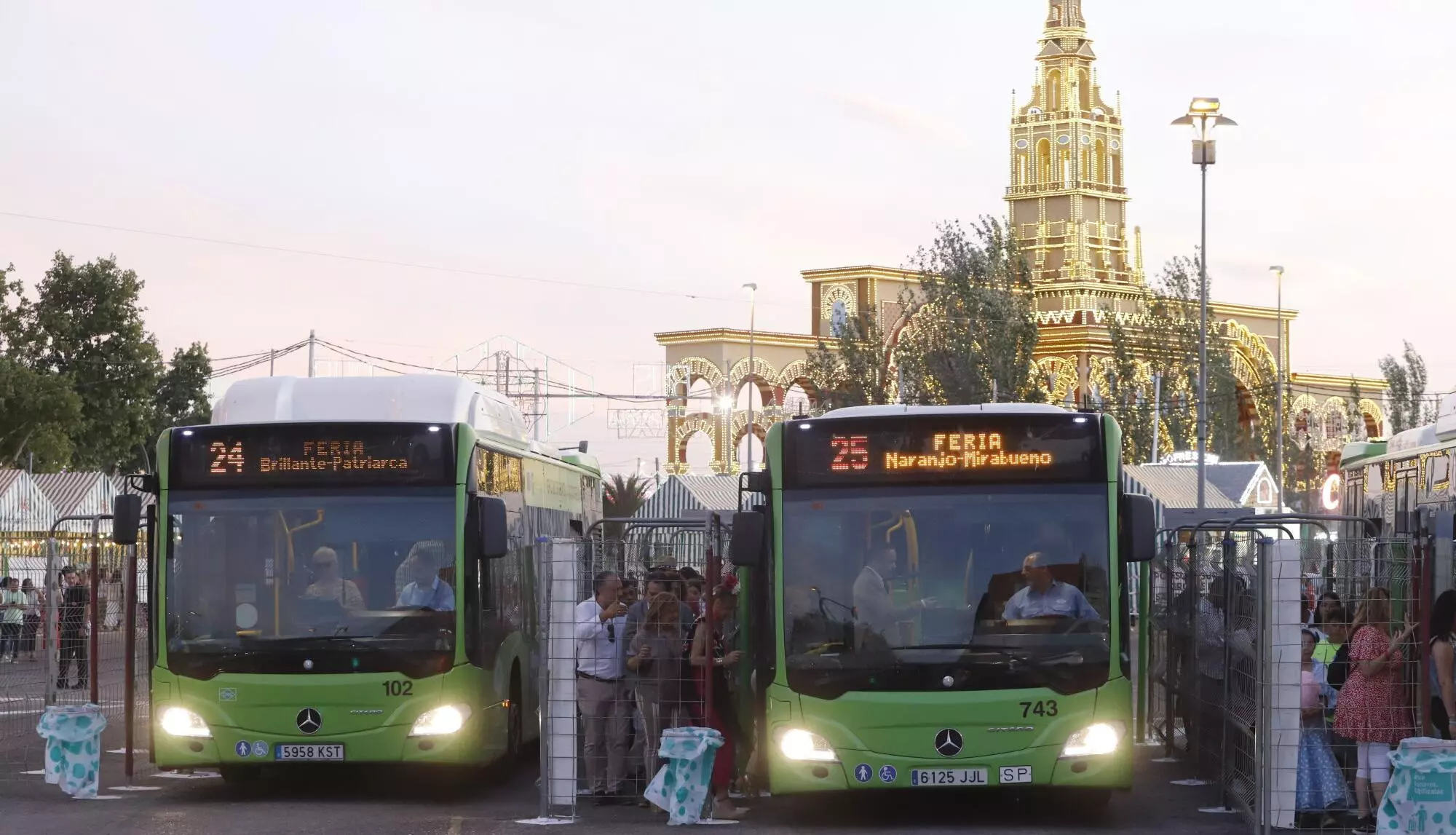 Así es el plan de Aucorsa para la Feria de Córdoba: 13 líneas especiales para comunicar todos los barrios con El Arenal