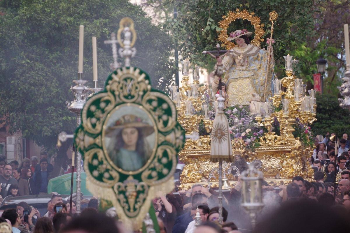 Procesión de la Divina Pastora por el barrio de Capuchinos