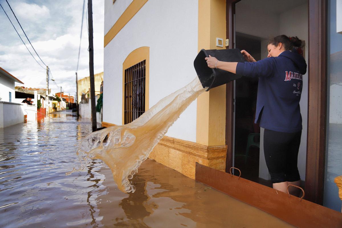 Inundaciones en la barriada de Majaneque