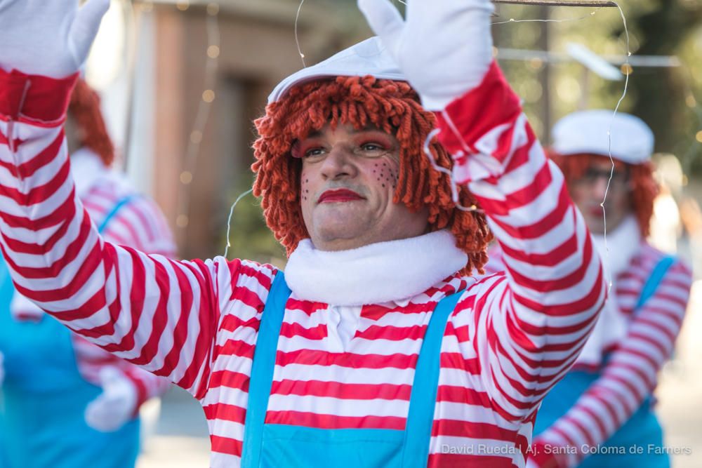 Rua de Carnestoltes a Santa Coloma de Farners - Dissabte 10/2/2018