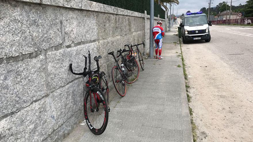 Una sucesión de accidentes en los viales pontevedreses