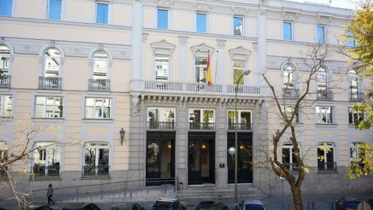 La sede del CGPJ en Madrid.