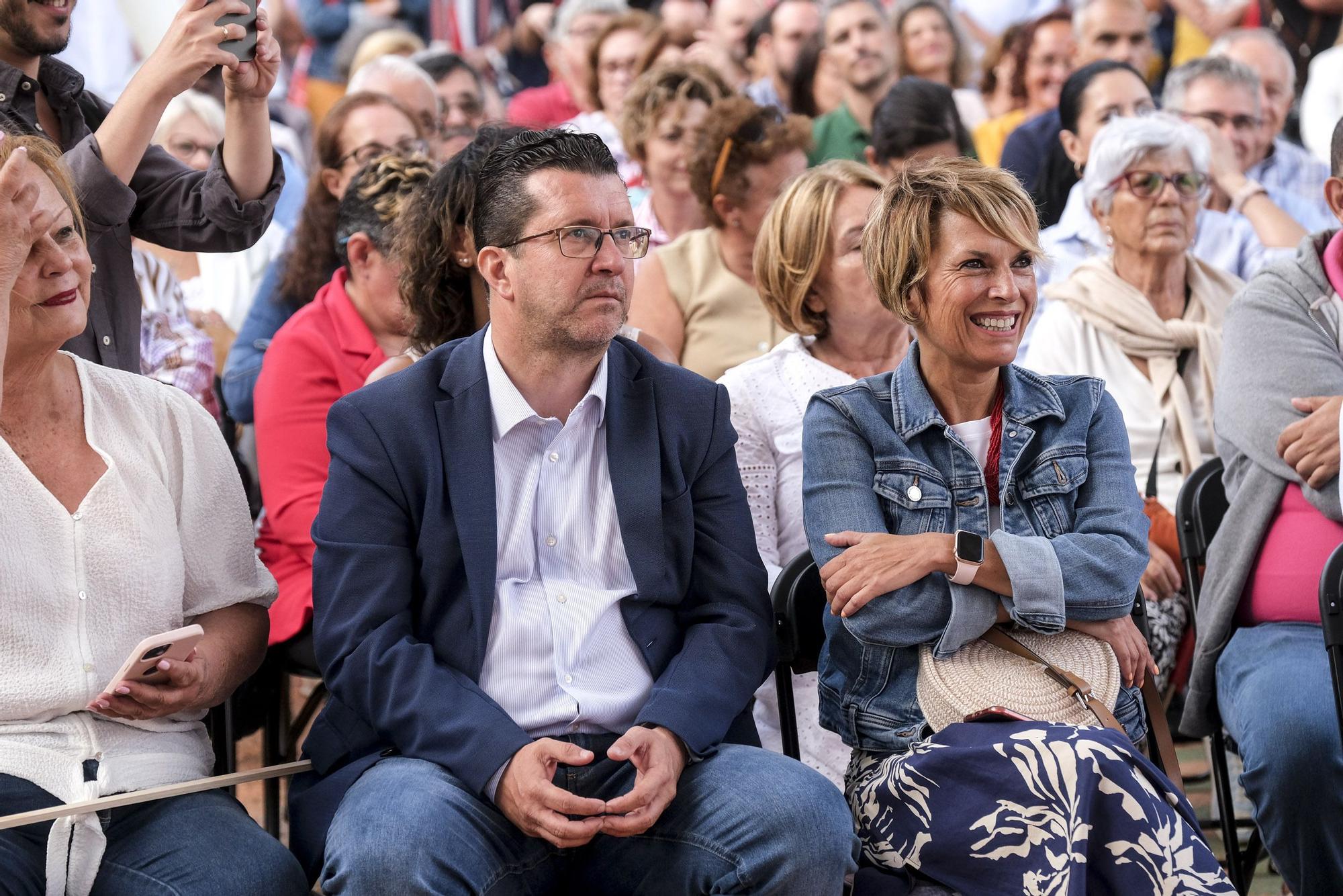 Cierre de la campaña electoral 23J del PSOE Canarias en el Estadio Insular de Gran Canaria