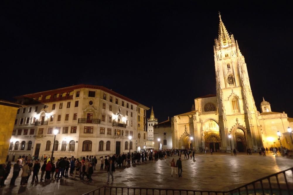 Noche blanca en Oviedo