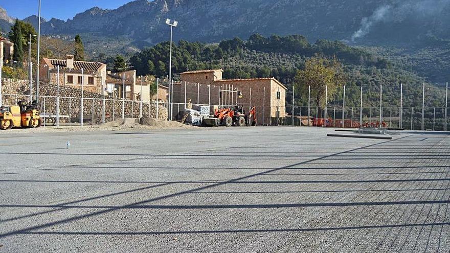 Mejoras en las pistas de Fornalutx