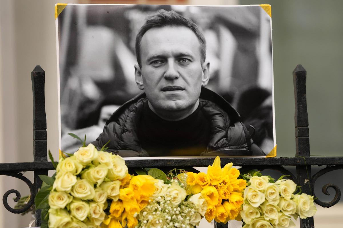 Londres recuerda la figura de Alexei Navalni