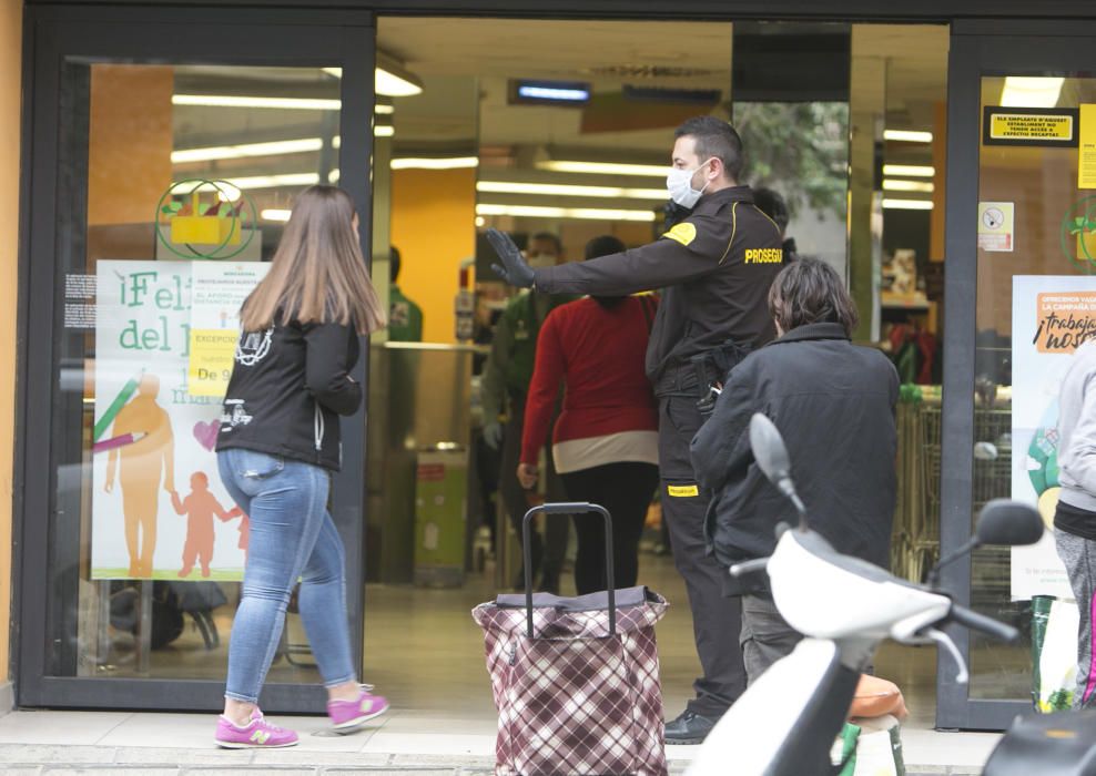 Así está Alicante el primer lunes de confinamiento