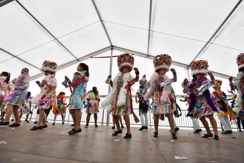 Numerosos vecinos disfrutaron del martes de Carnaval