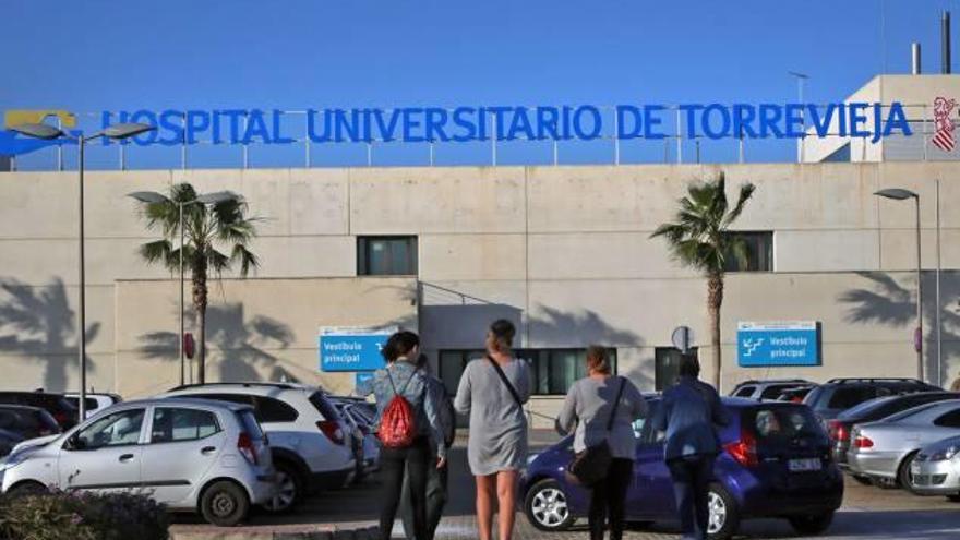 Imagen del área de Urgencias del Hospital Universitario de Torrevieja.