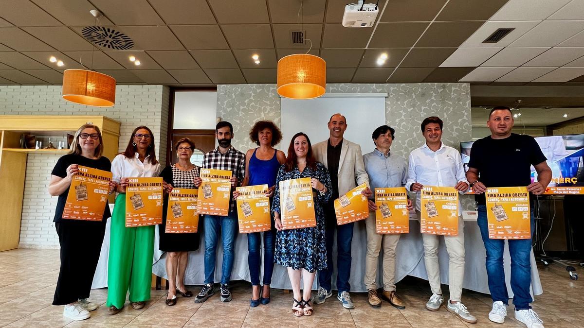 Presentació XIII FIRA ALZIRA OBERTA, COMERÇ, TAPA I AUTOMOCIÓ.