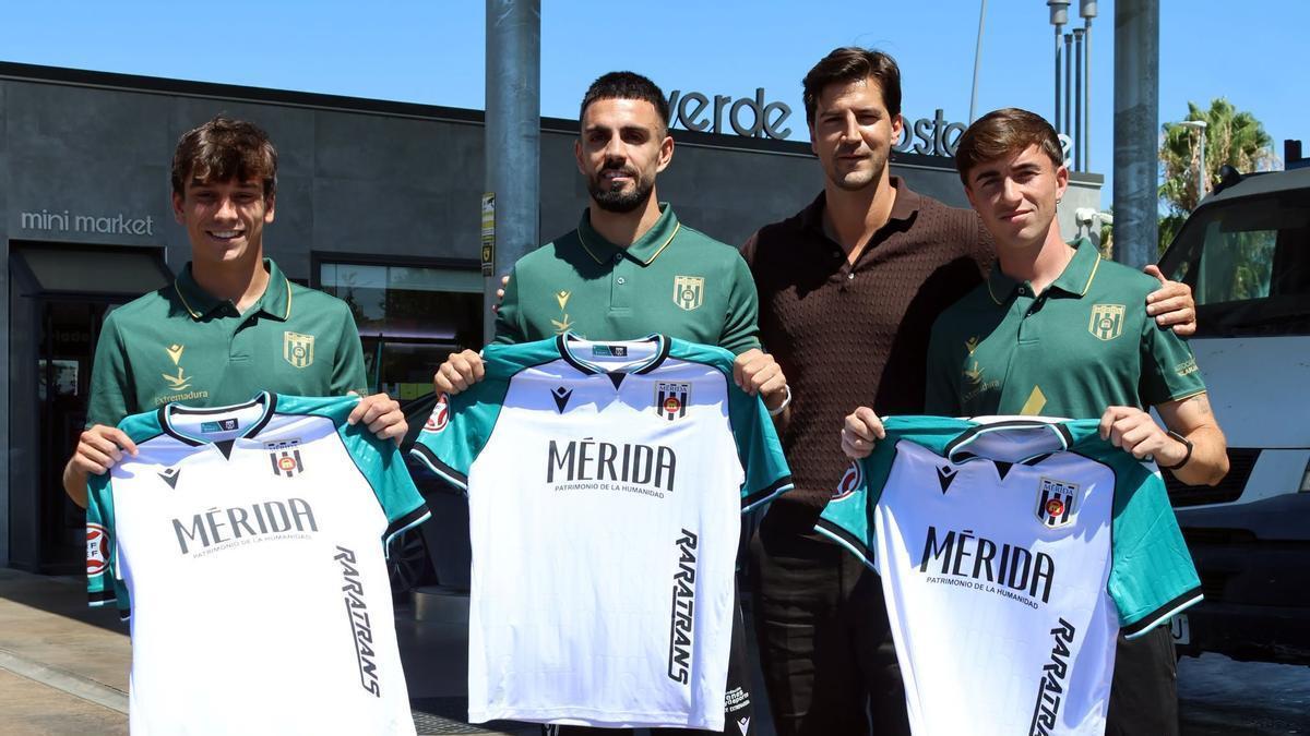 Hugo Sanz, Nacho González, Tiago Lenho y Jota López.