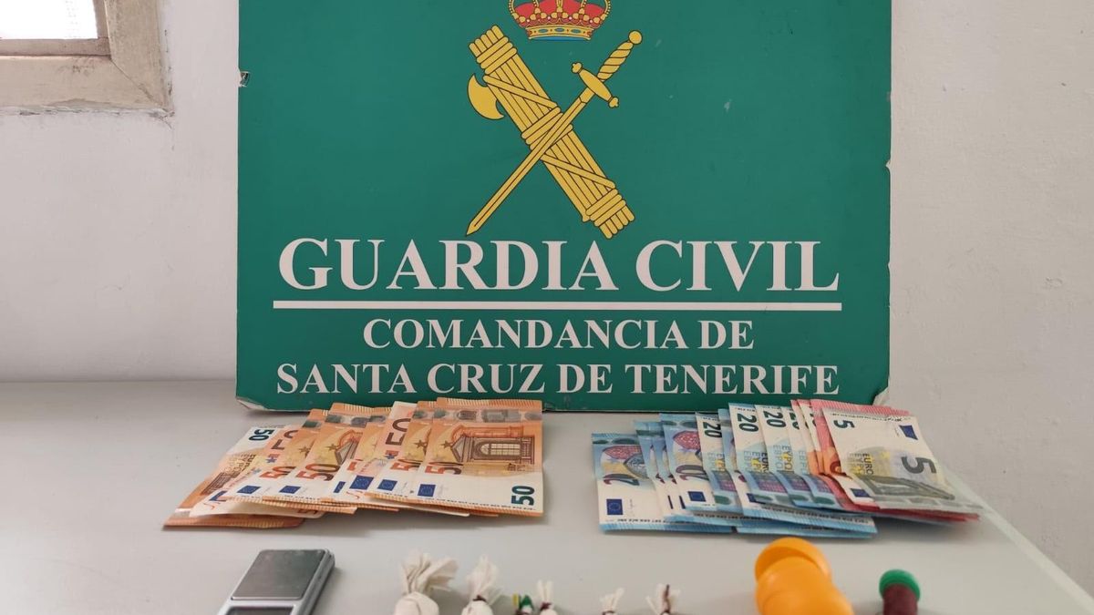 Detenido en una estación de guaguas en La Palma por tráfico de drogas