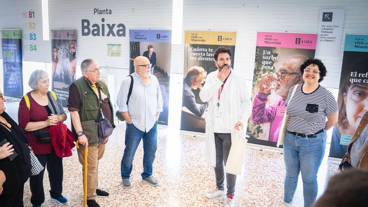 Una exposició sobre la miastènia, que arribarà a Figueres passat l'estiu