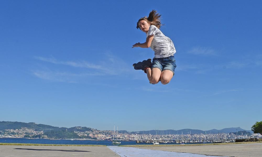 Marina Oliveras, tocando el cielo