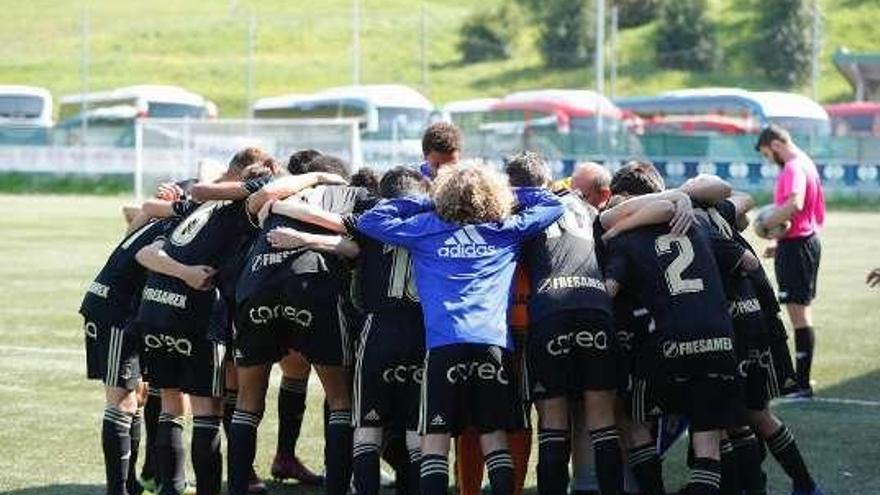 El alevín carbayón en la Oviedo Cup.