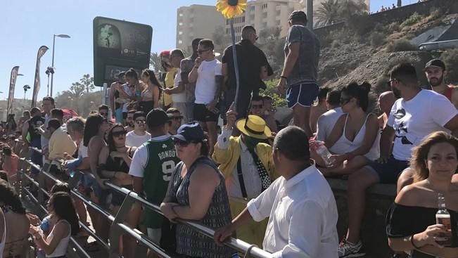 Carnaval de Maspalomas 2017: Fiesta de Carnaval en Playa del Inglés y Entierro de la Sardina