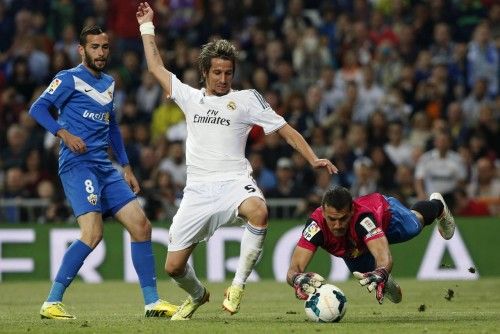 Imágenes del partido entre el Real Madrid y el Almería.
