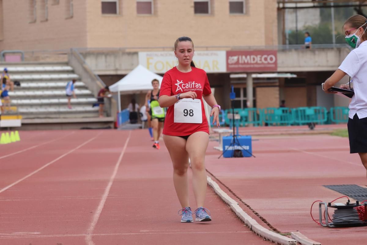 El Fontanar acoge el primer control federado de atletismo tras el parón por el covid