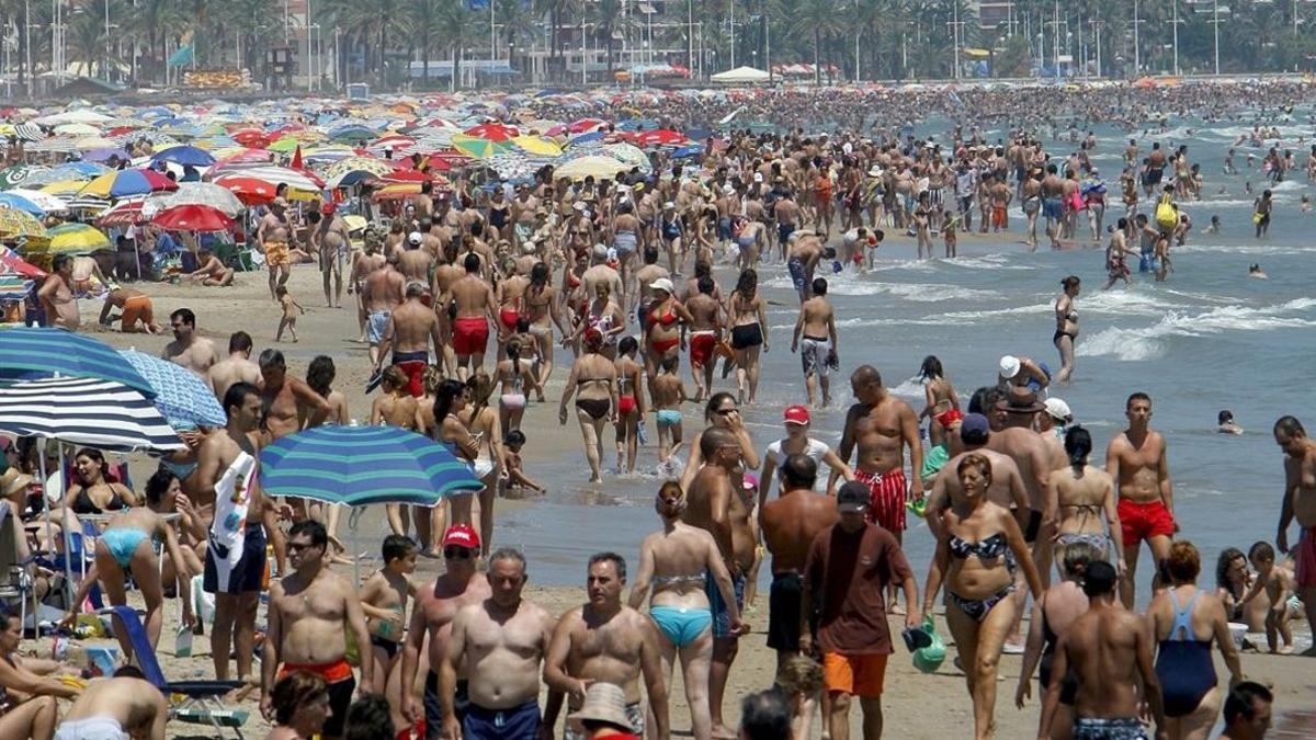 La playa de Cullera