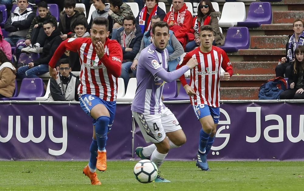 Valladolid - Sporting, en imágenes