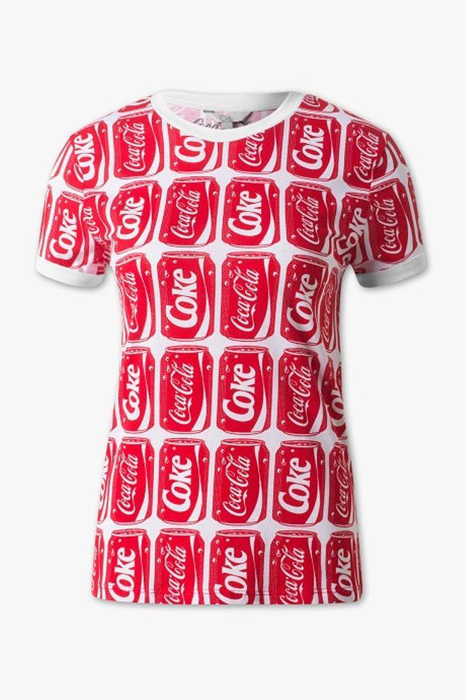 Camiseta estampada Coca-Cola de C&amp;A (Precio: 9,90 euros)