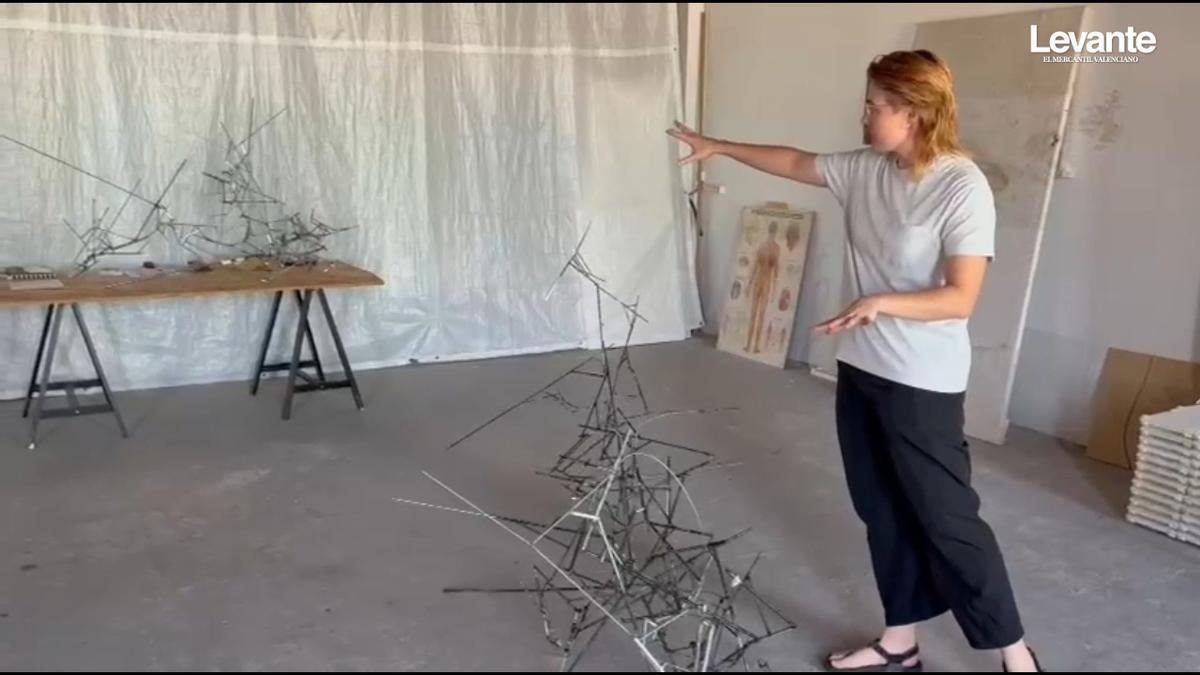 El estudio la Palmera acoge a artistas de varias disciplinas