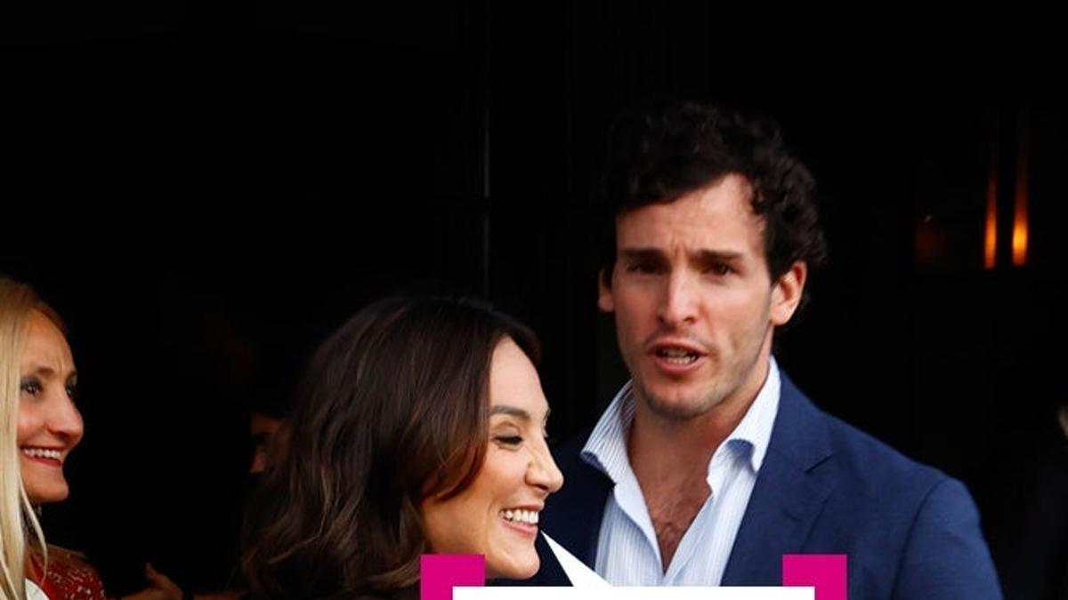 Tamara Falcó e Iñigo Onieva sonrientes