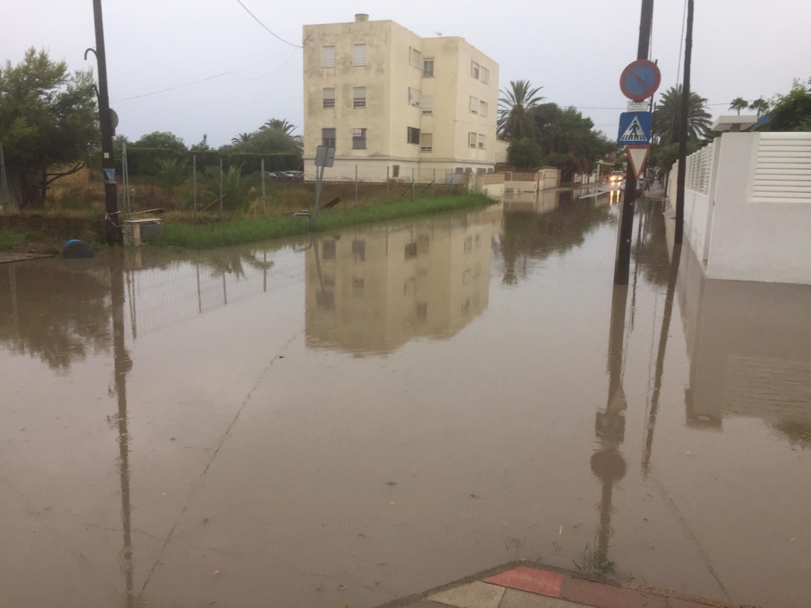Inundaciones en Sagunt en pleno julio