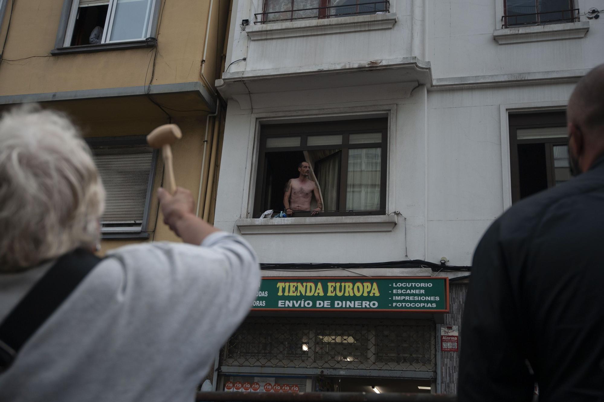 Os Mallos se lanza a la calle para denunciar “inseguridad”