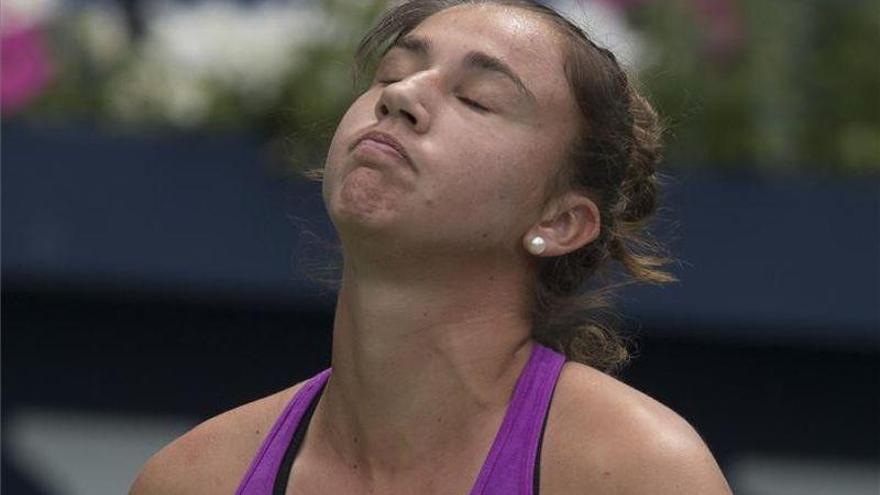 Sara Sorribes se queda a las puertas de su primera final WTA