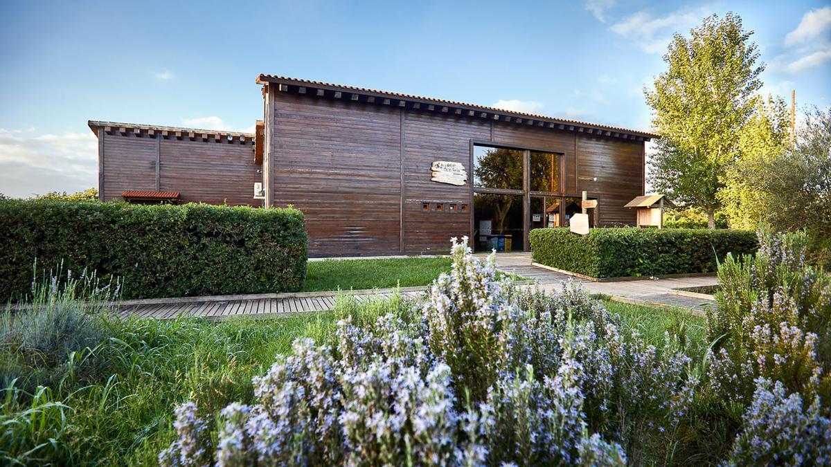 El centro Aula Natura en la Marjal de Gandia