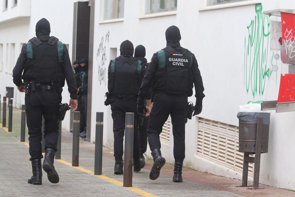 Operación antiyihadista en Sant Antoni.