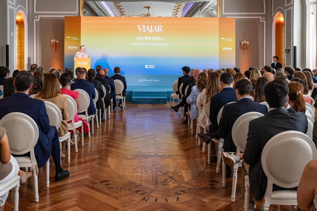 Vista general de la ceremonia, Premios VIAJAR 2026