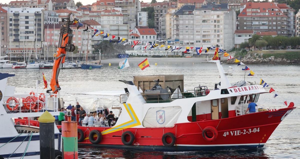 Salida del barco bateeiro