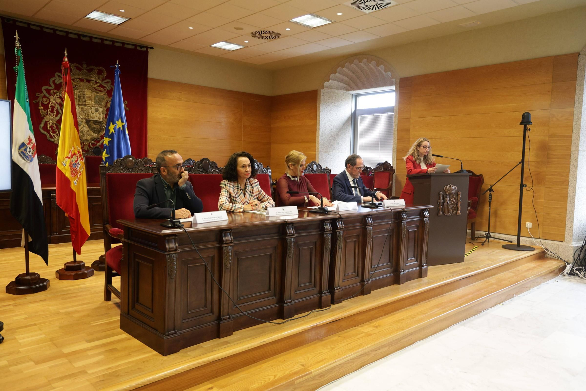 Inauguración de las jornadas Real Audiencia