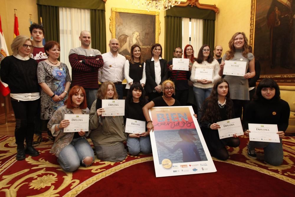 Presentación de las Jornadas contra el racismo y la xenofobia, así como los carteles ganadores