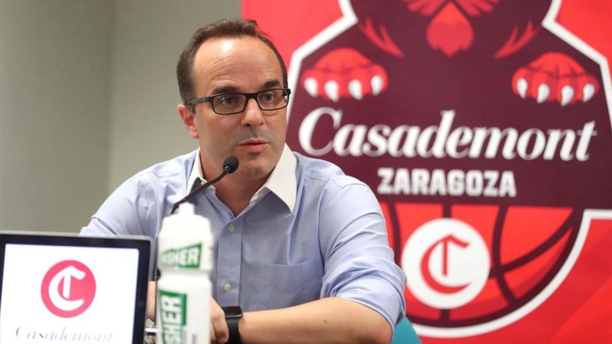 Ocampo se siente afortunado de entrenar al Casademont Zaragoza