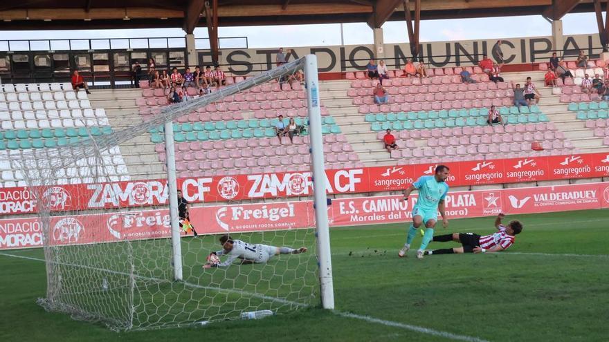 Fermín Sobrón, portero del UD Logroñés: "Ojalá el Zamora CF llegue un poquito más lejos que el año pasado"