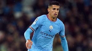 Joao Cancelo, el lateral derecho del Manchester City.