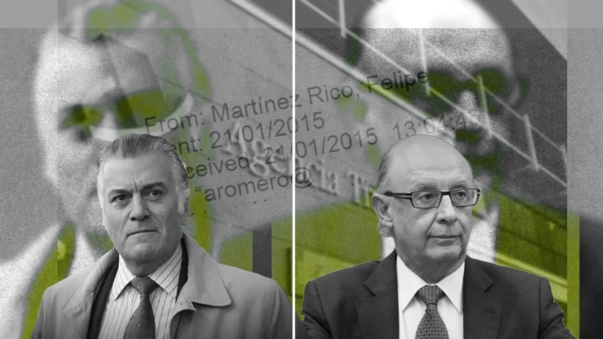 Luis Bárcenas y Cristóbal Montoro.