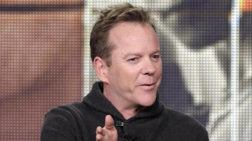 Kiefer Sutherland en imagen de archivo.