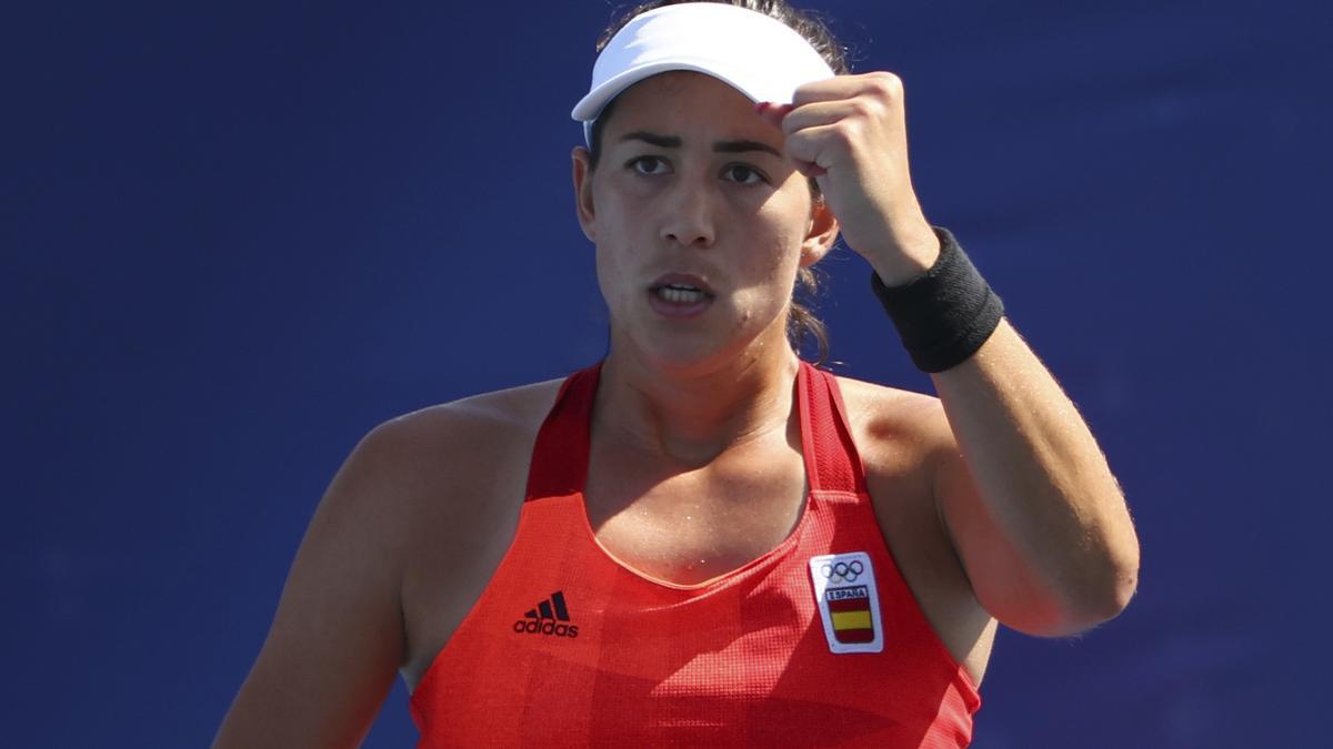 Garbiñe Muguruza vence a Alison van Uytvanck.