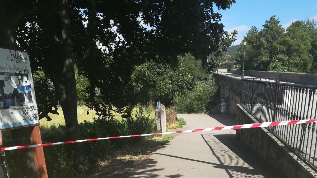 Cierran los parques y paseos del río en Plasencia por el viento