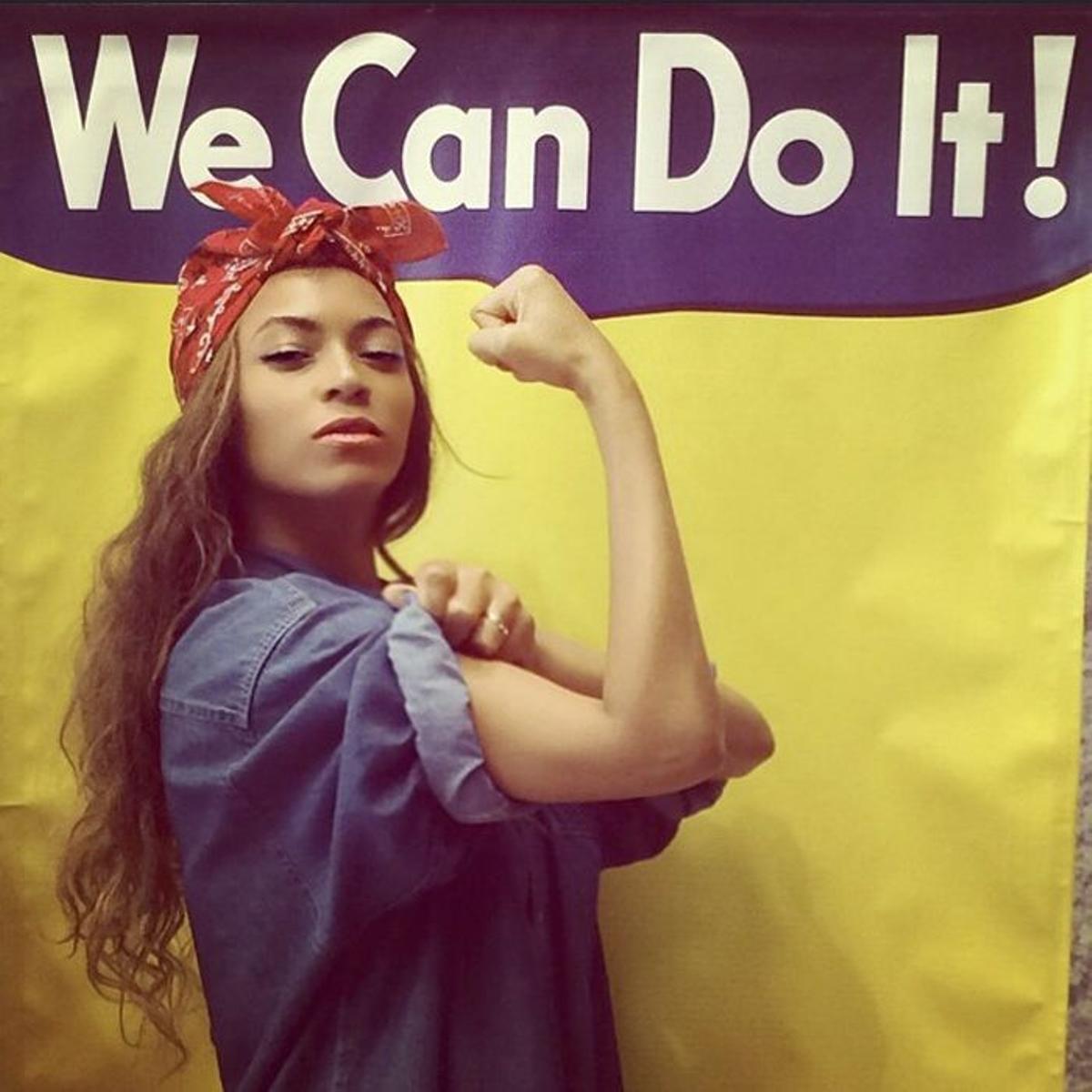 8. Beyoncé y el feminismo: We Can Do It!