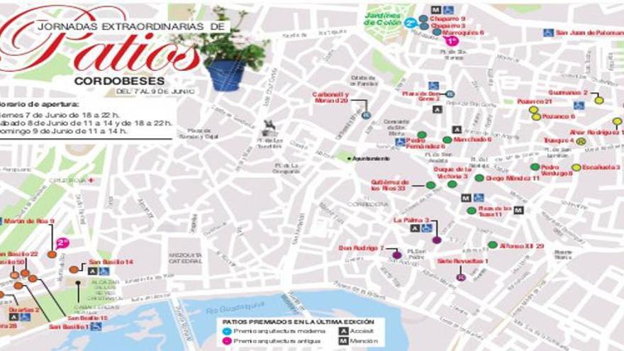 29 patios abren esta tarde para celebrar el título de la Unesco