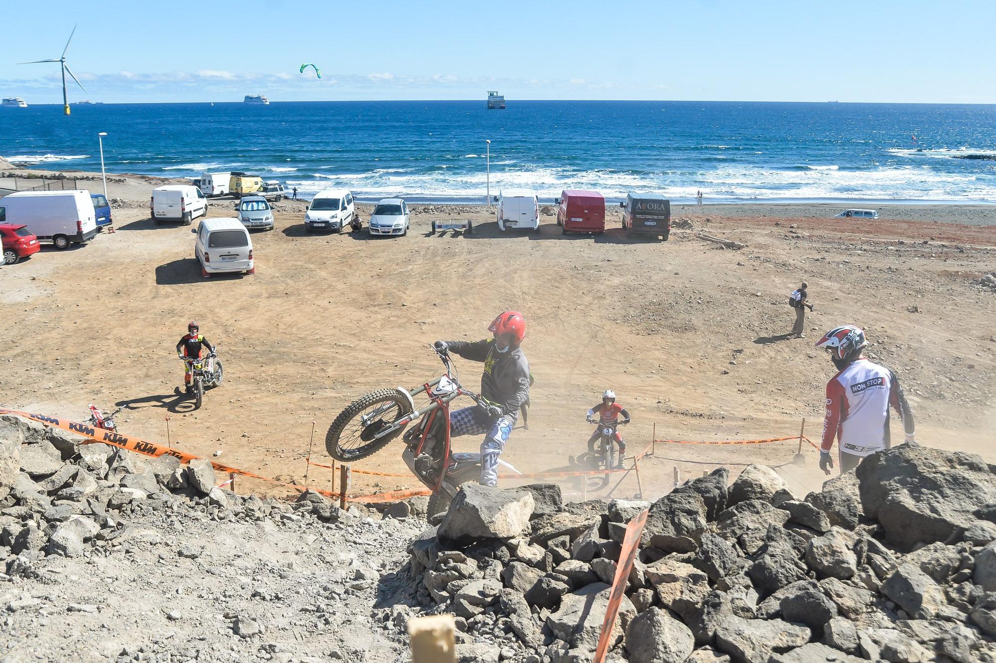 Primera prueba del Campeonato de Canarias de trial en una zona anexa a Las Terrazas (9/05/2021)