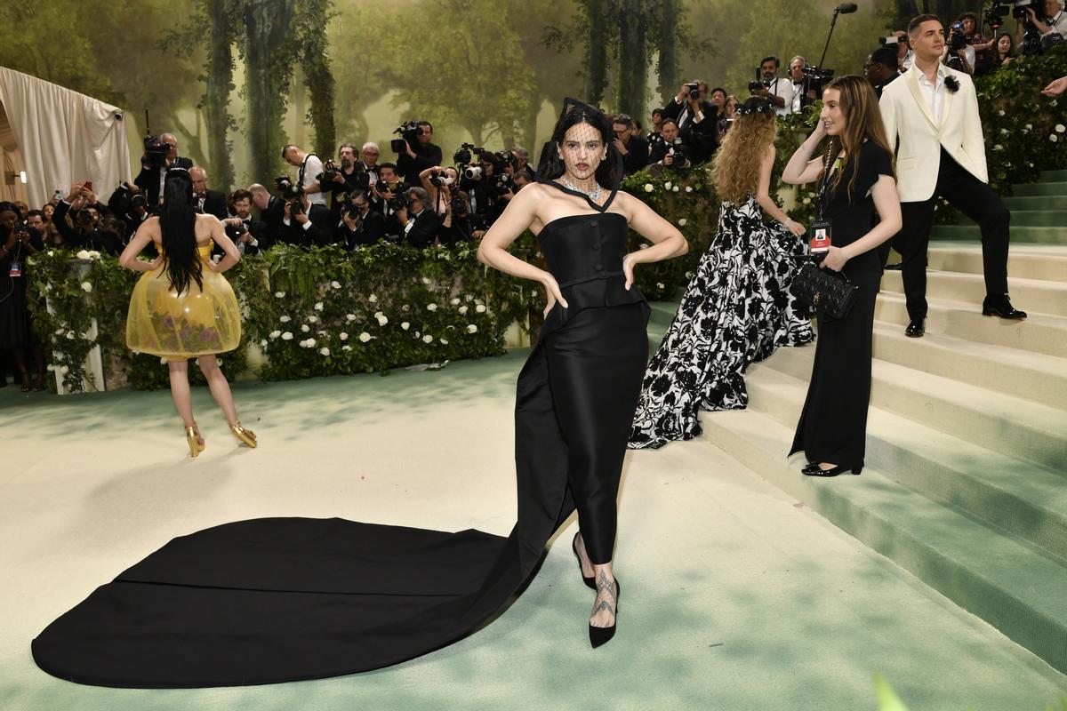 Rosalía en la Met Gala 2024, celebrada este lunes en Nueva York